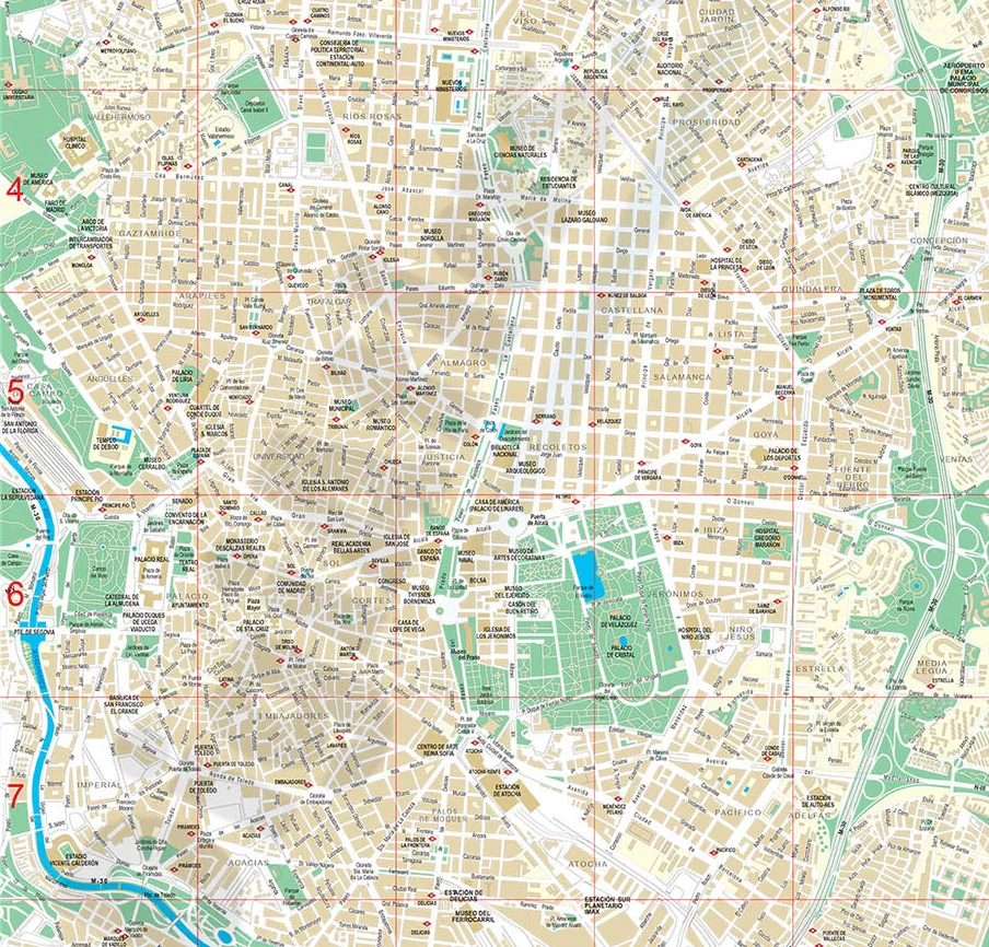 Plano de Madrid
