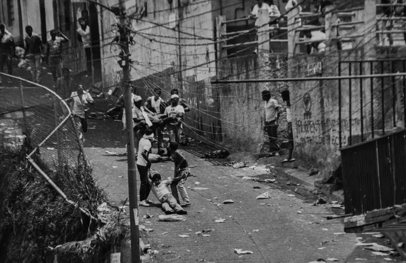 Una víctima del Caracazo en Petare captada por Frasso Yrmauhili